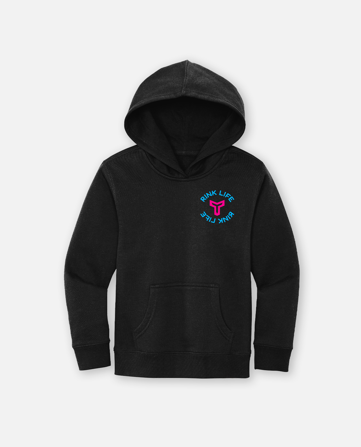 YTH RL Stack Hoodie - Black
