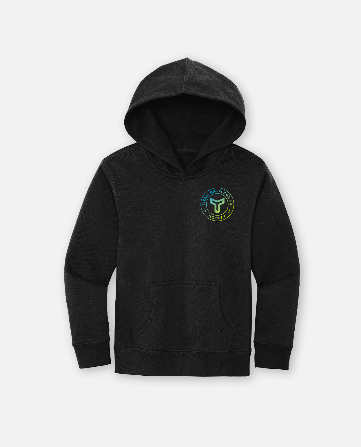 YTH Puck Fade Hoodie - Black
