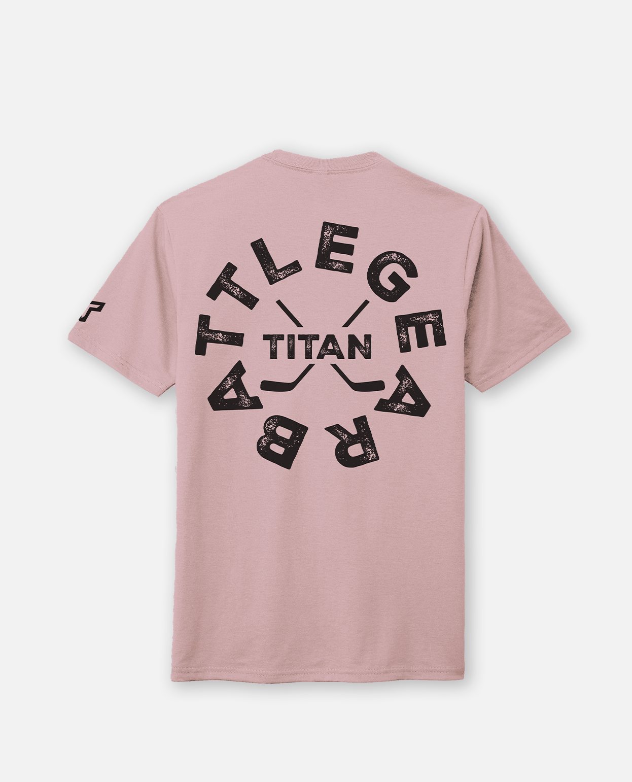 YTH Brand Loop Tee - Light Pink Heather