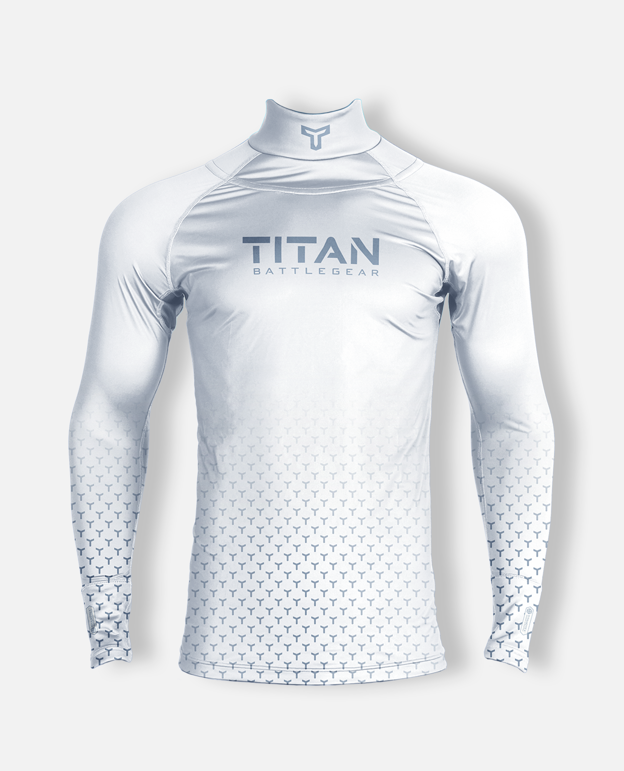 BG 2.0 LS NECK GUARD SHIRT - WHITE