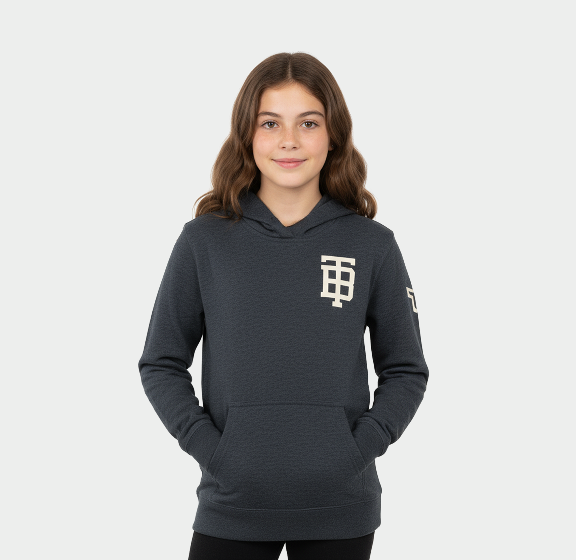 YTH Battle Hoodie - Navy Heather