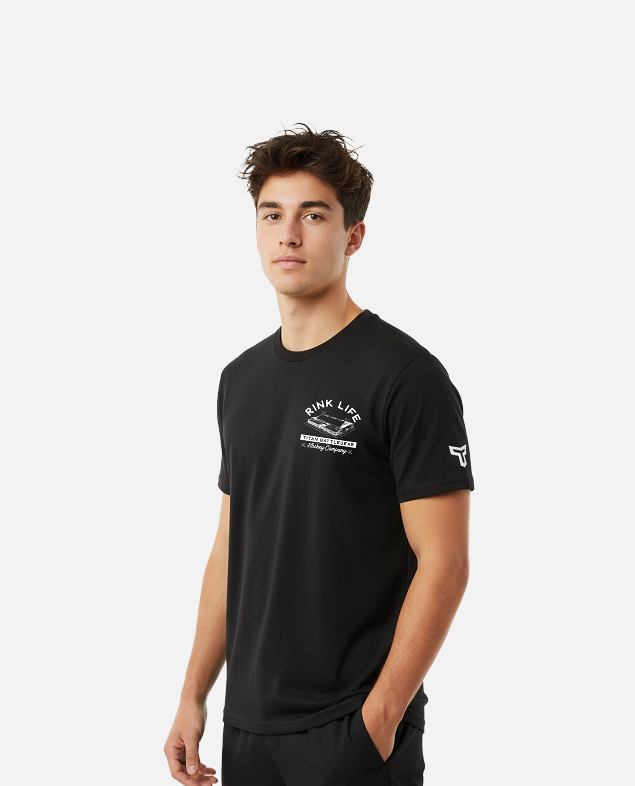 SR Rink Life Rink Tee - Black