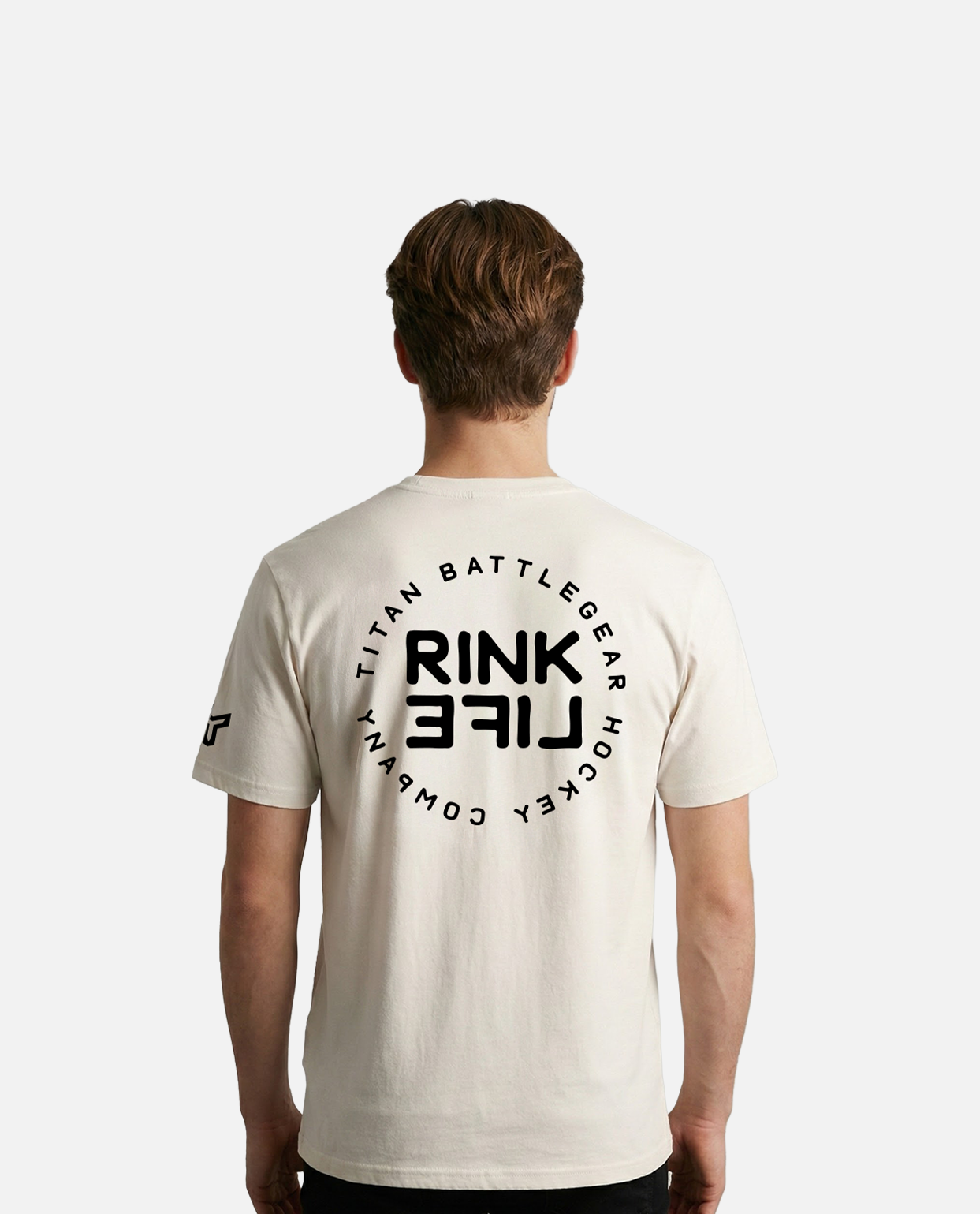SR RL Circle Tee - Bone