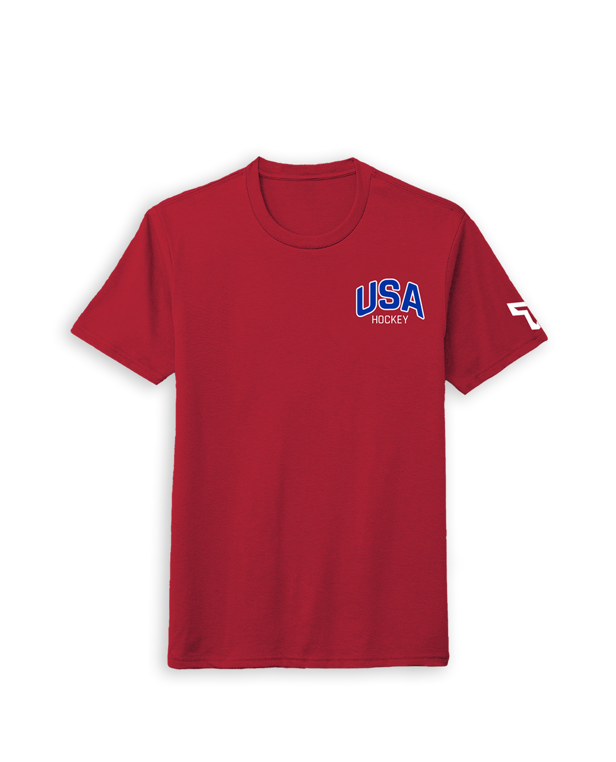 SR USA HOCKEY ARCH TEE - RED