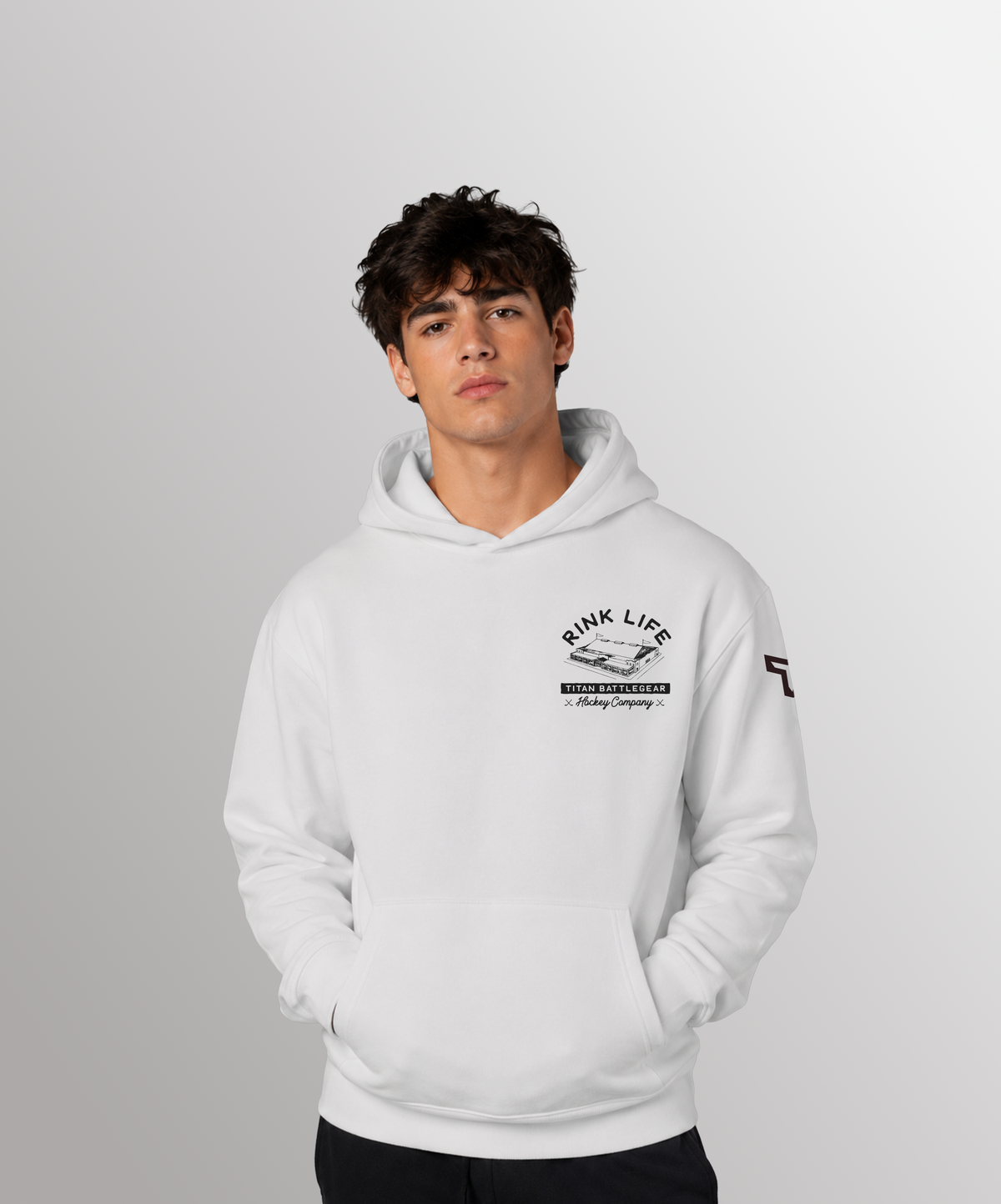 SR RINK LIFE RINK HOODIE - LUNAR ROCK