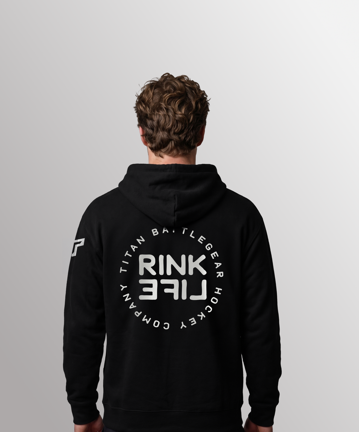 SR RL CIRCLE HOODIE 2.0 - BLACK