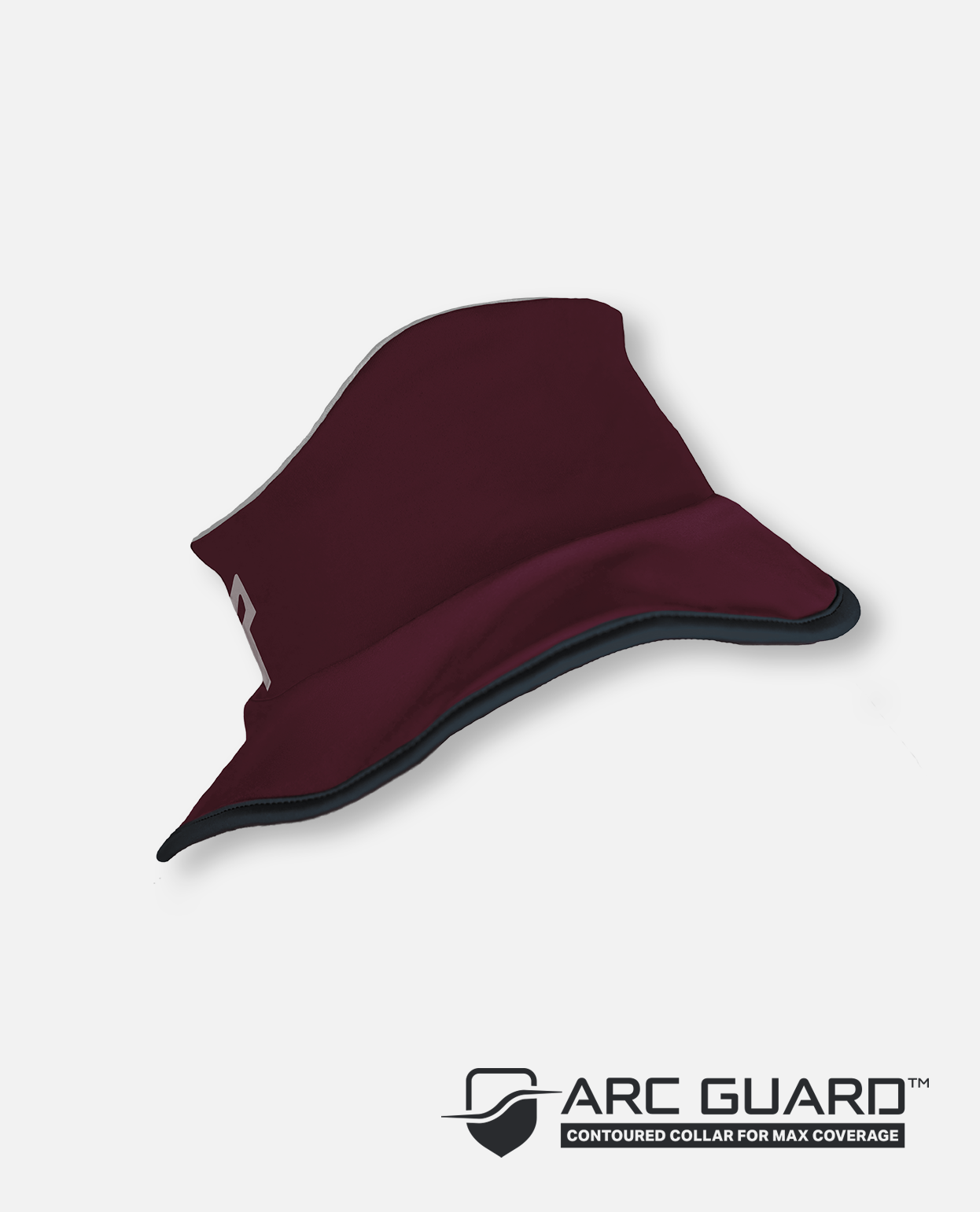 CUT-RESISTANT NECK GUARD - MAROON