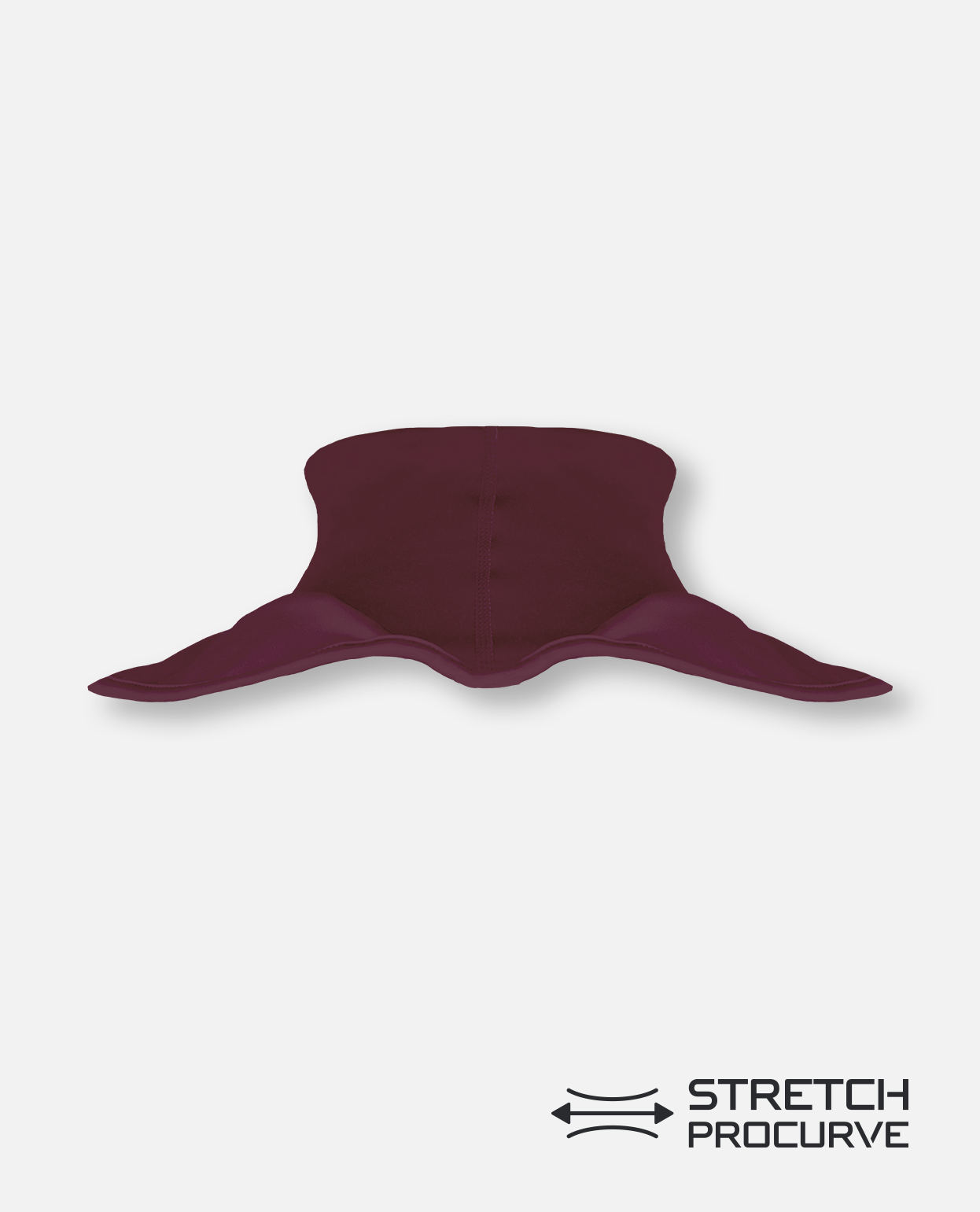 CUT-RESISTANT NECK GUARD - MAROON