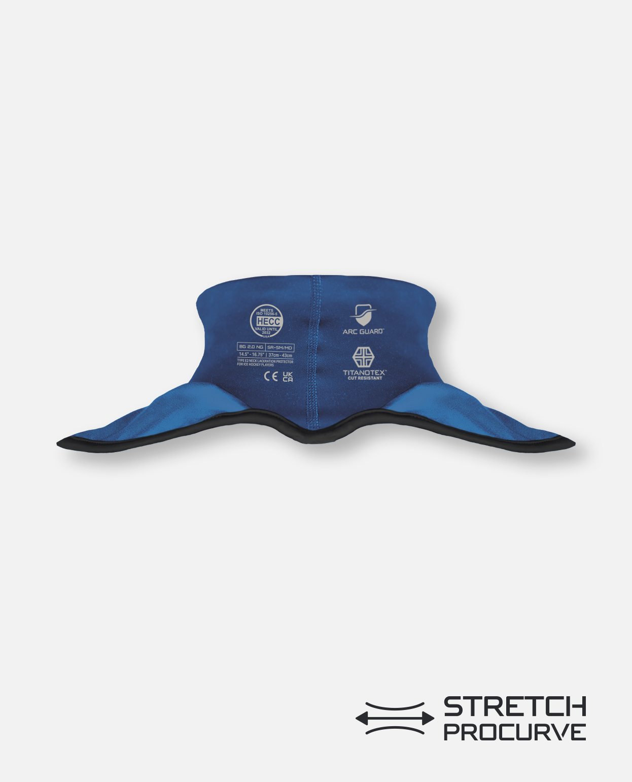 CUT-RESISTANT NECK GUARD - NAVY