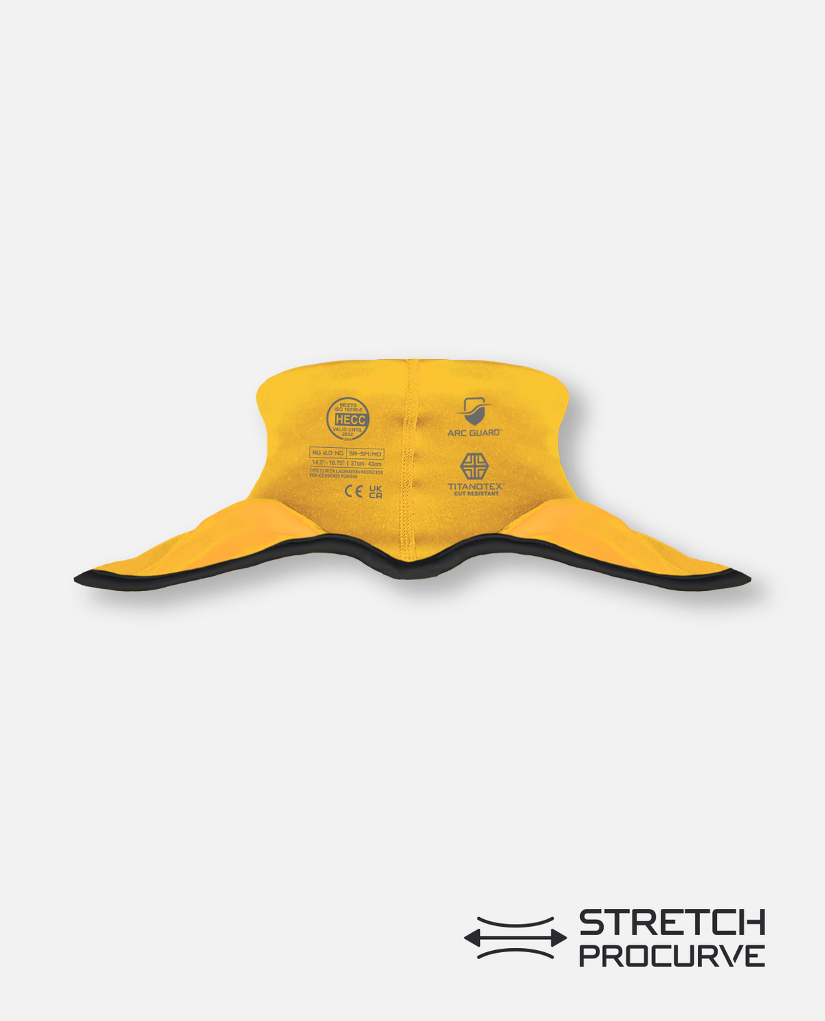 CUT-RESISTANT NECK GUARD 2.0 - GOLD