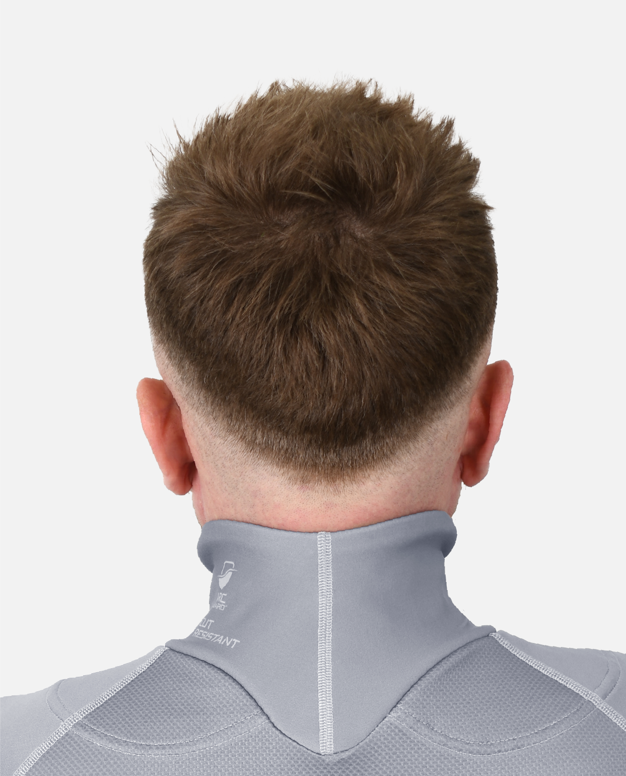 BG 2.0 SS NECK GUARD SHIRT - GRAY