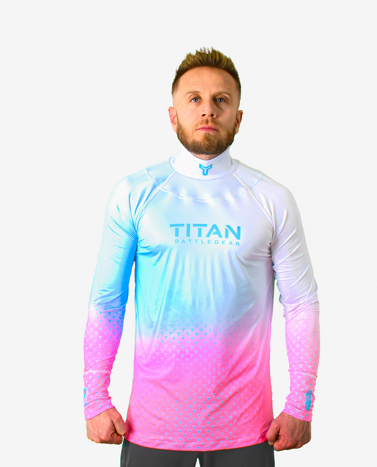 BG 2.0 LS VELCRO NECK GUARD SHIRT - MIAMI VICE