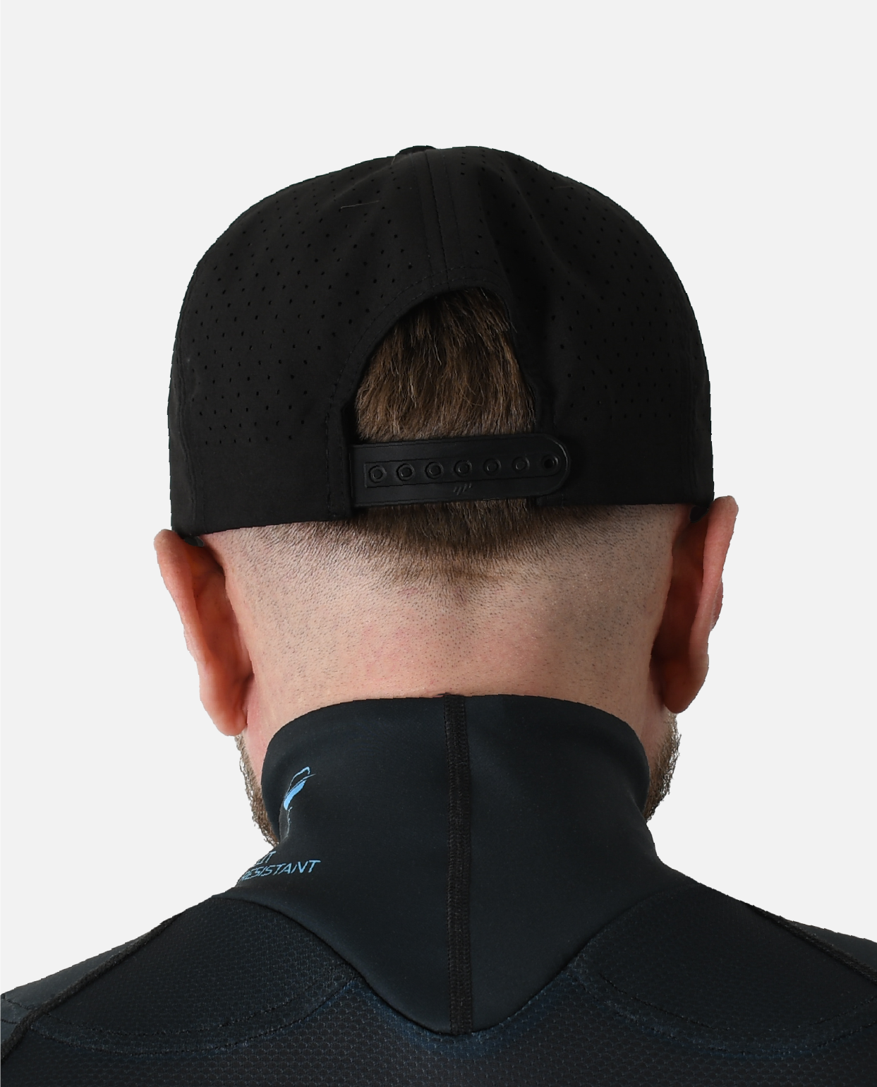 BG 2.0 LS NECK GUARD SHIRT - BLACK/ARCTIC