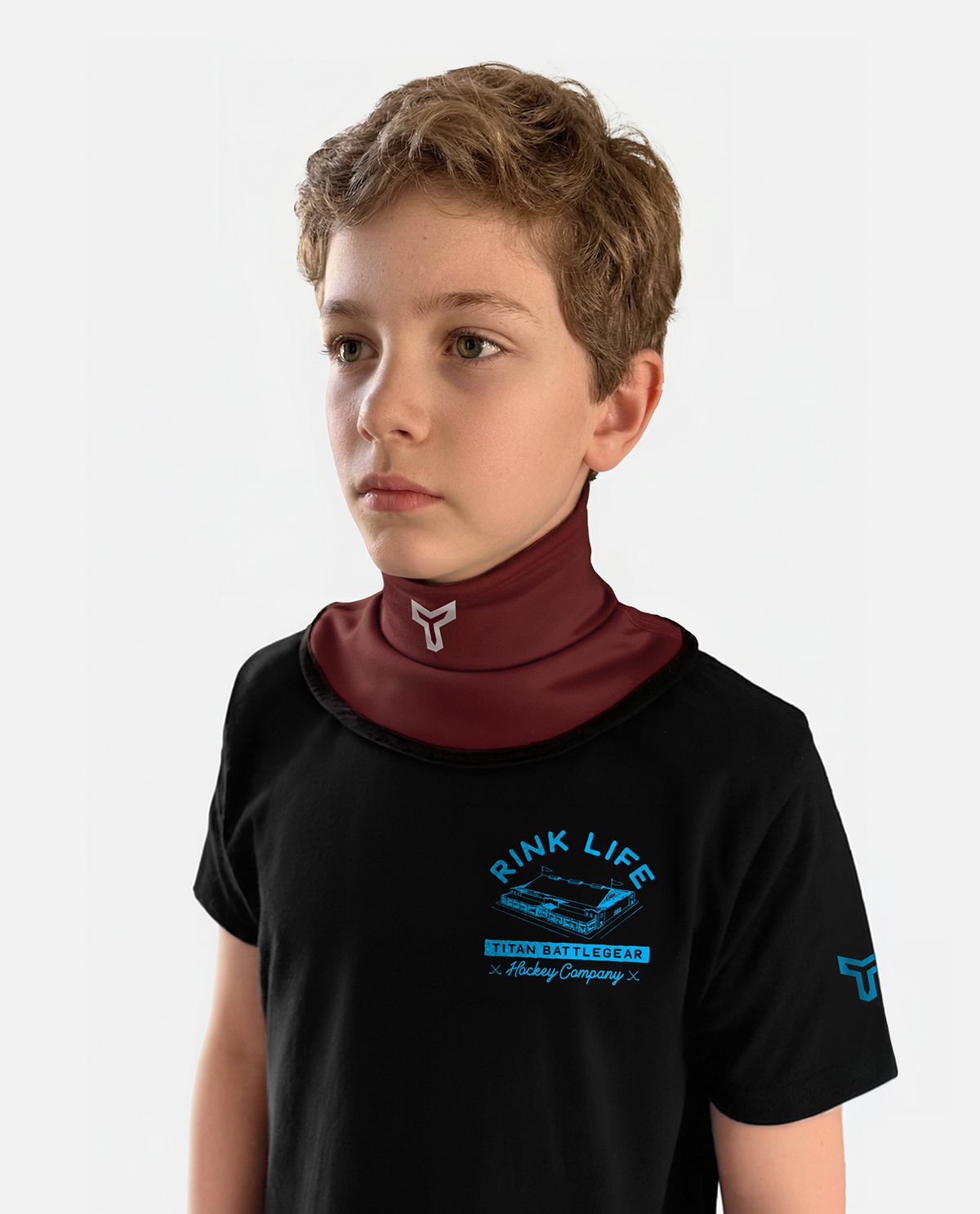CUT-RESISTANT NECK GUARD 2.0 - MAROON