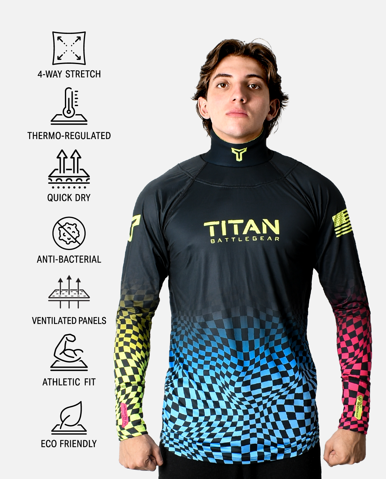 BG 2.0 LS NECK GUARD SHIRT - CHECK YOUR FADE