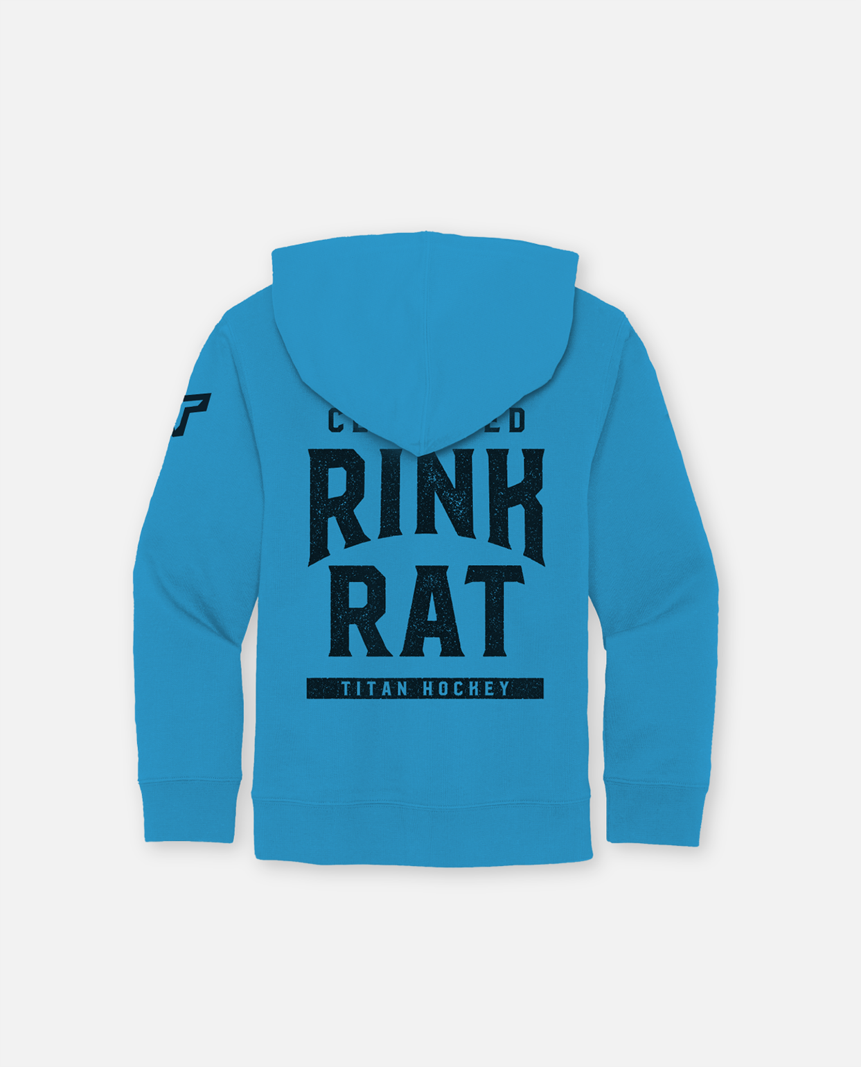 YTH RINK RAT HOODIE - NEON BLUE – Titan Battlegear