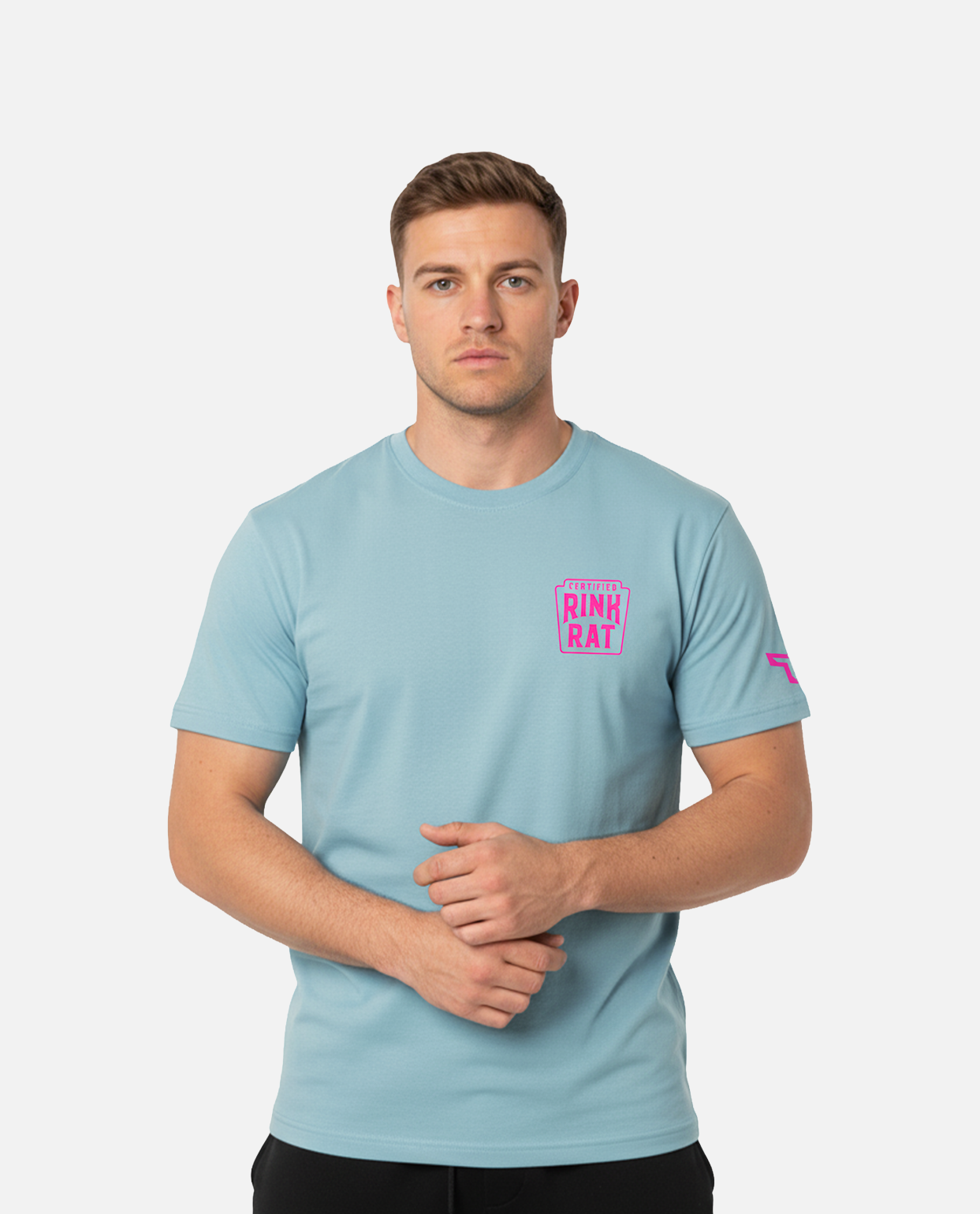 SR Rink Rat Tee - Ice Blue