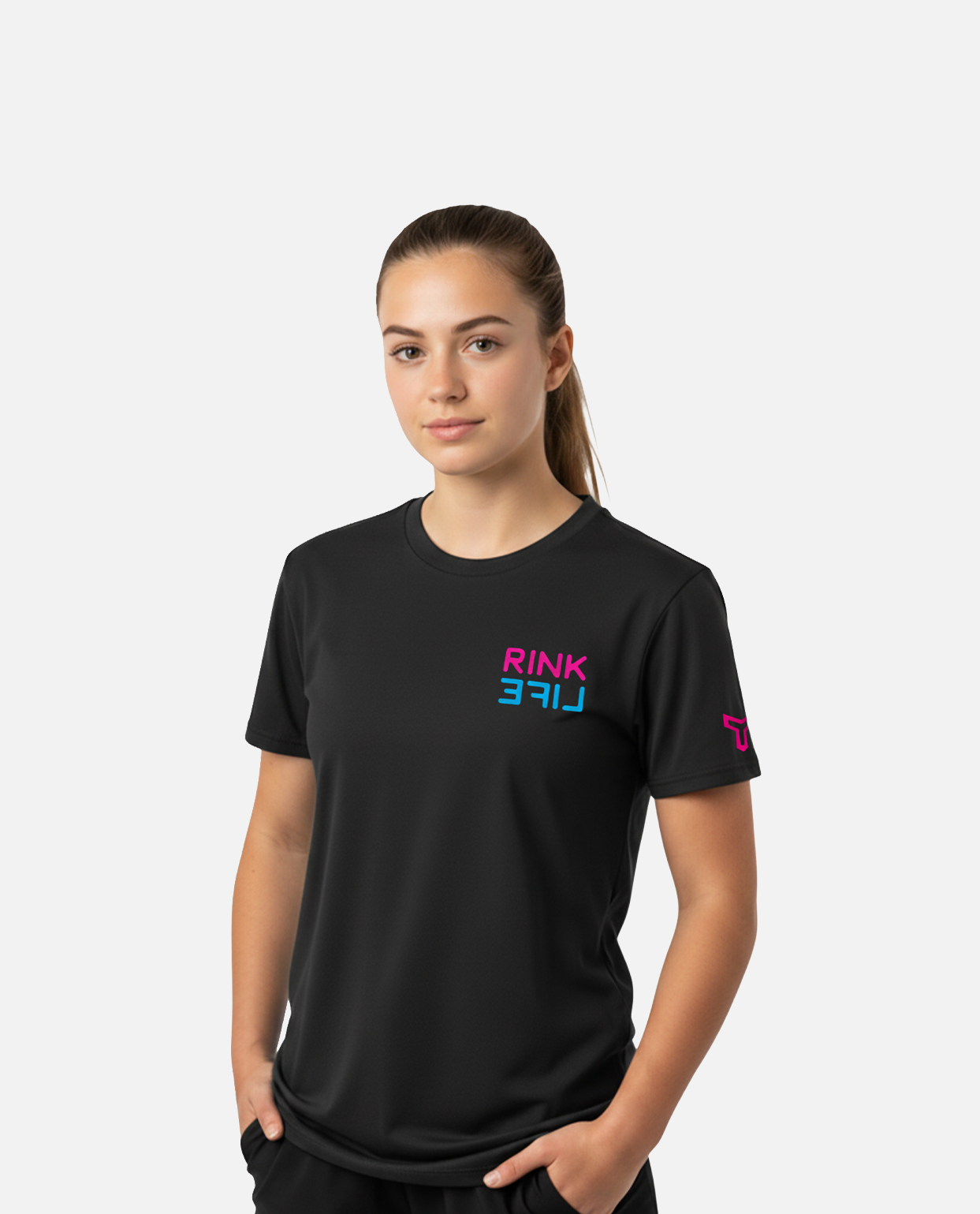 SR RL Circle Tee - Black