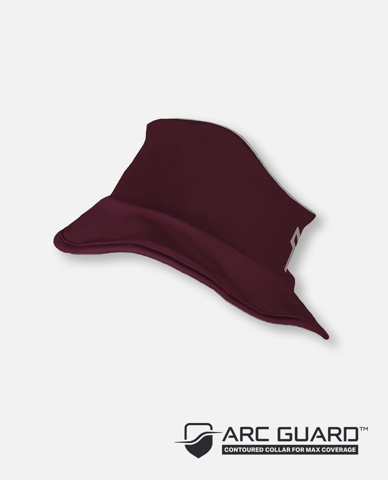 CUT-RESISTANT NECK GUARD - MAROON