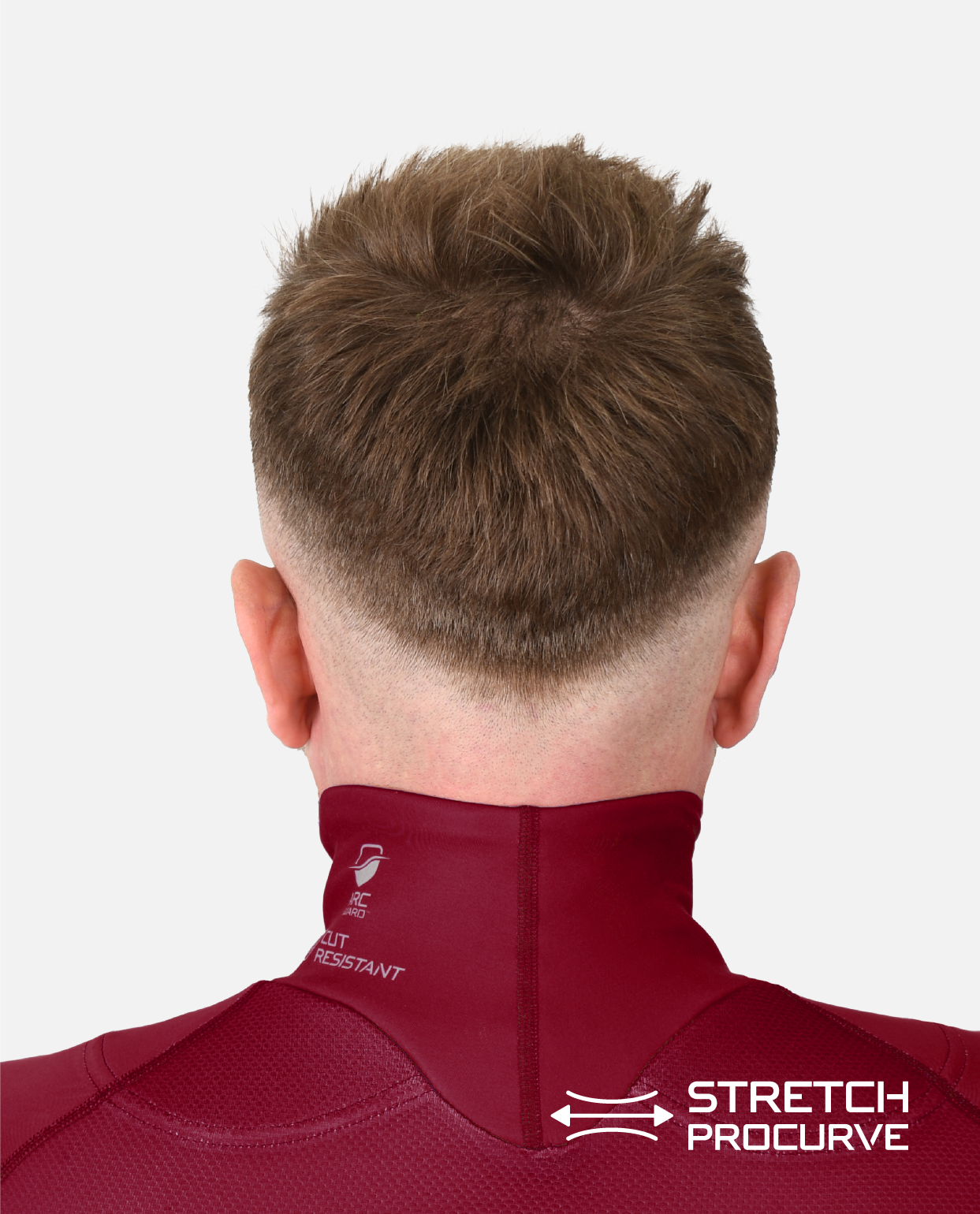 BG 2.0 LS NECK GUARD SHIRT - TEAM MAROON
