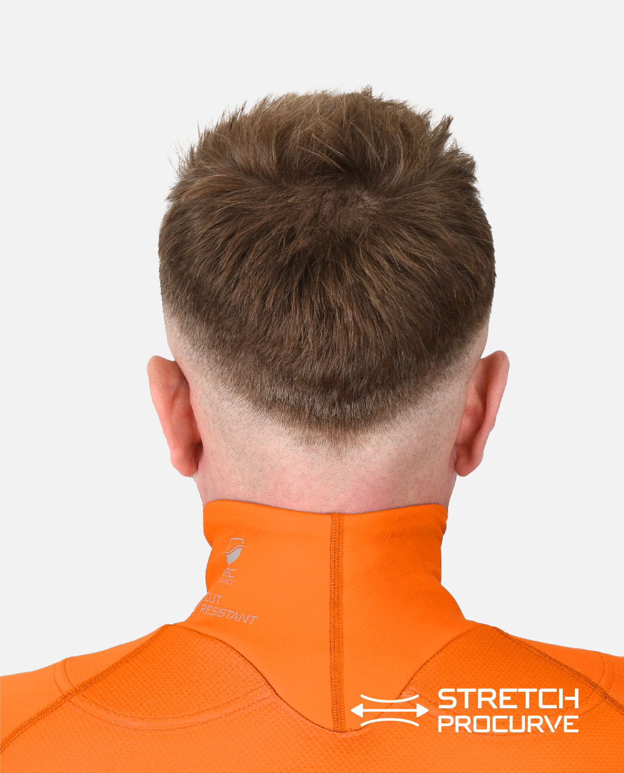 BG 2.0 LS NECK GUARD SHIRT - TEAM ORANGE