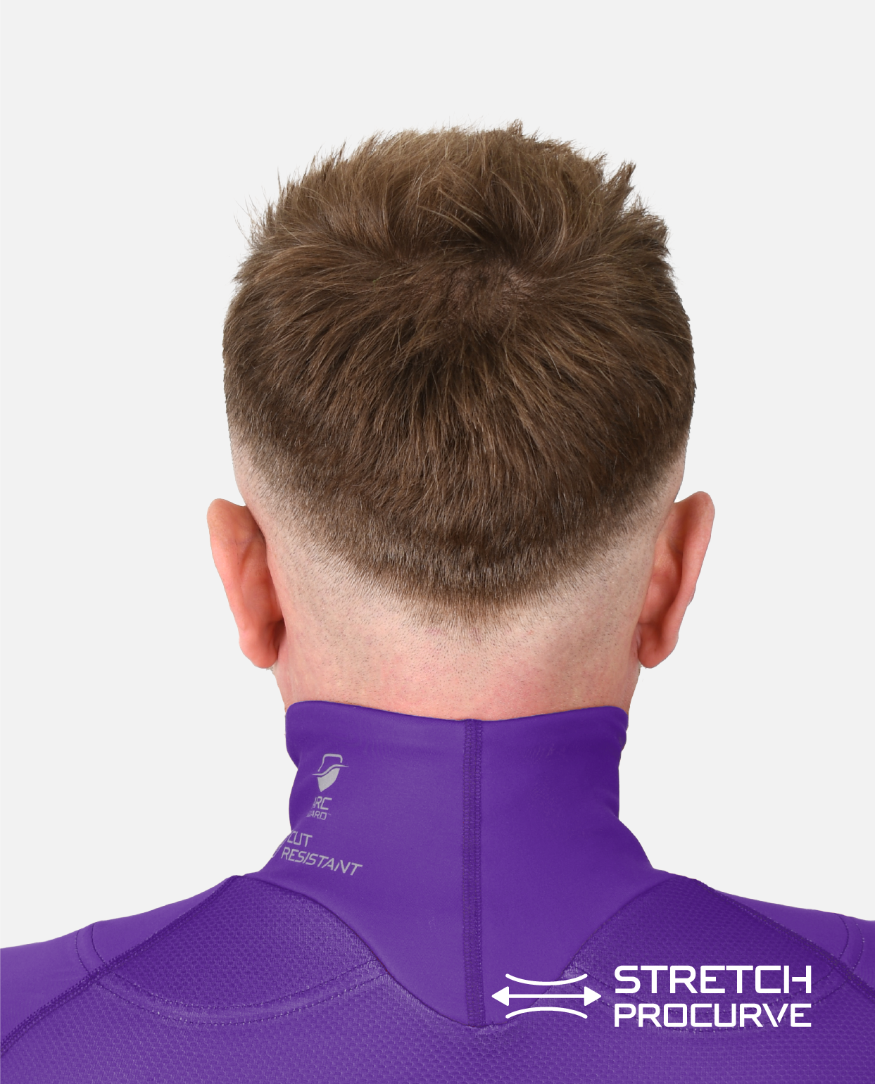 BG 2.0 LS NECK GUARD SHIRT - TEAM PURPLE