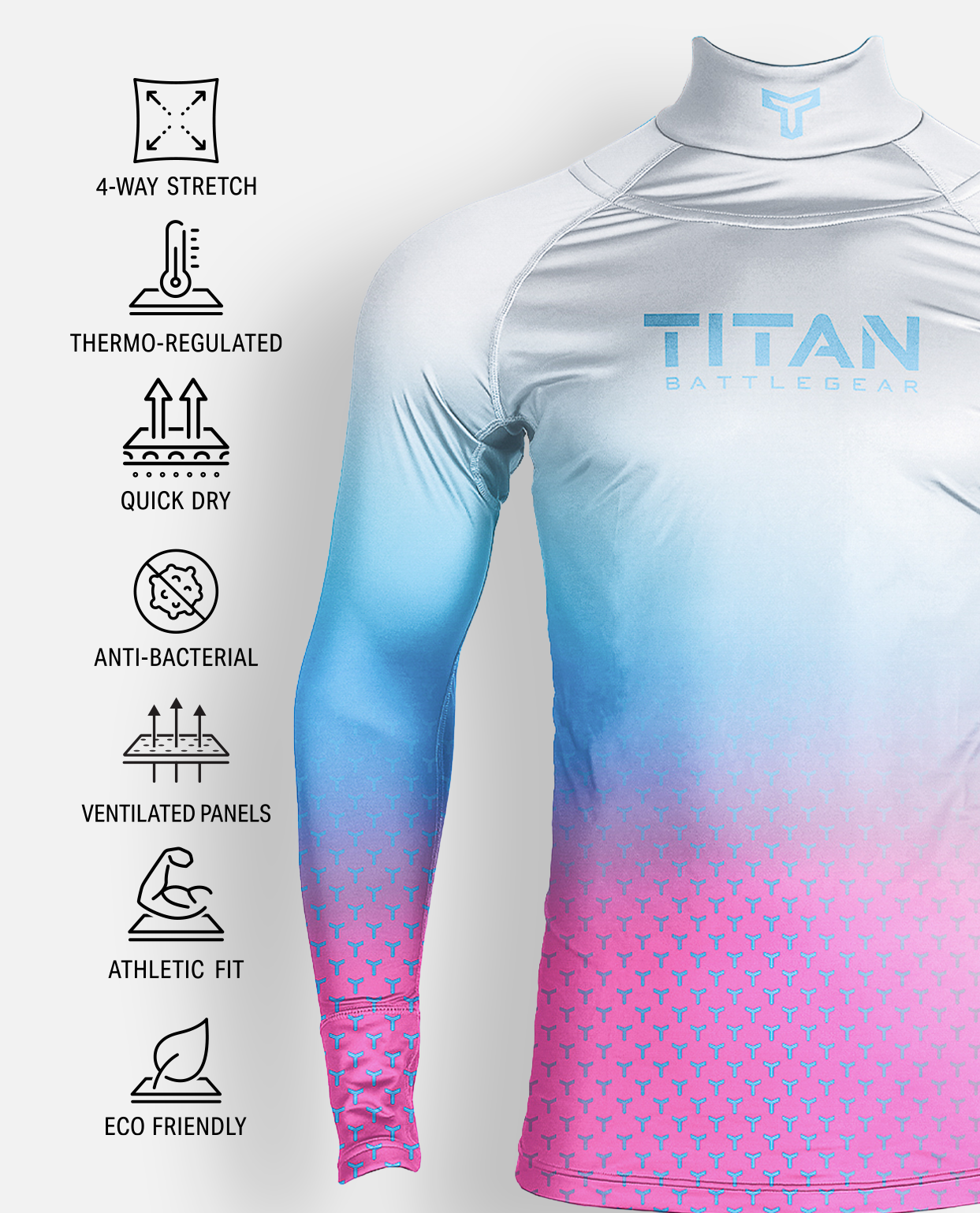 VELCRO CUT-RESISTANT BASELAYER - MIAMI VICE