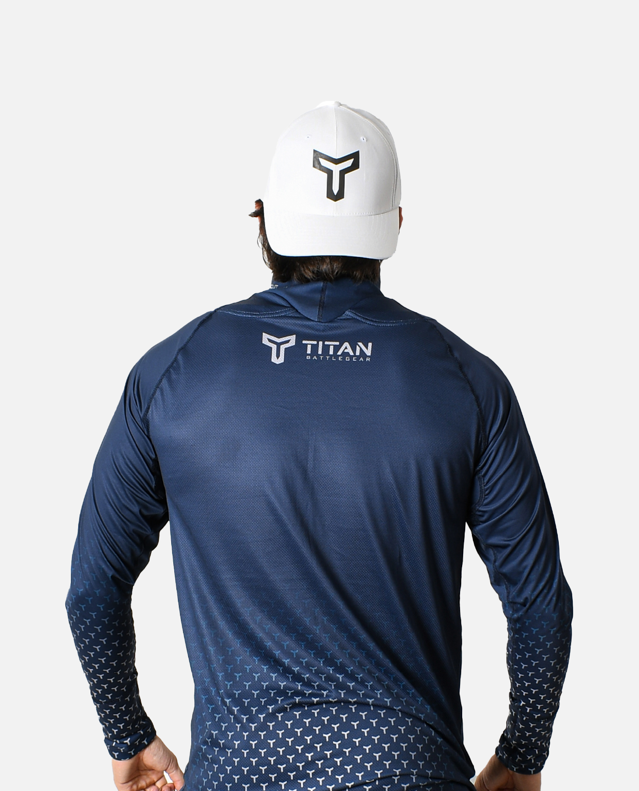BG 2.0 LS NECK GUARD SHIRT - TEAM NAVY