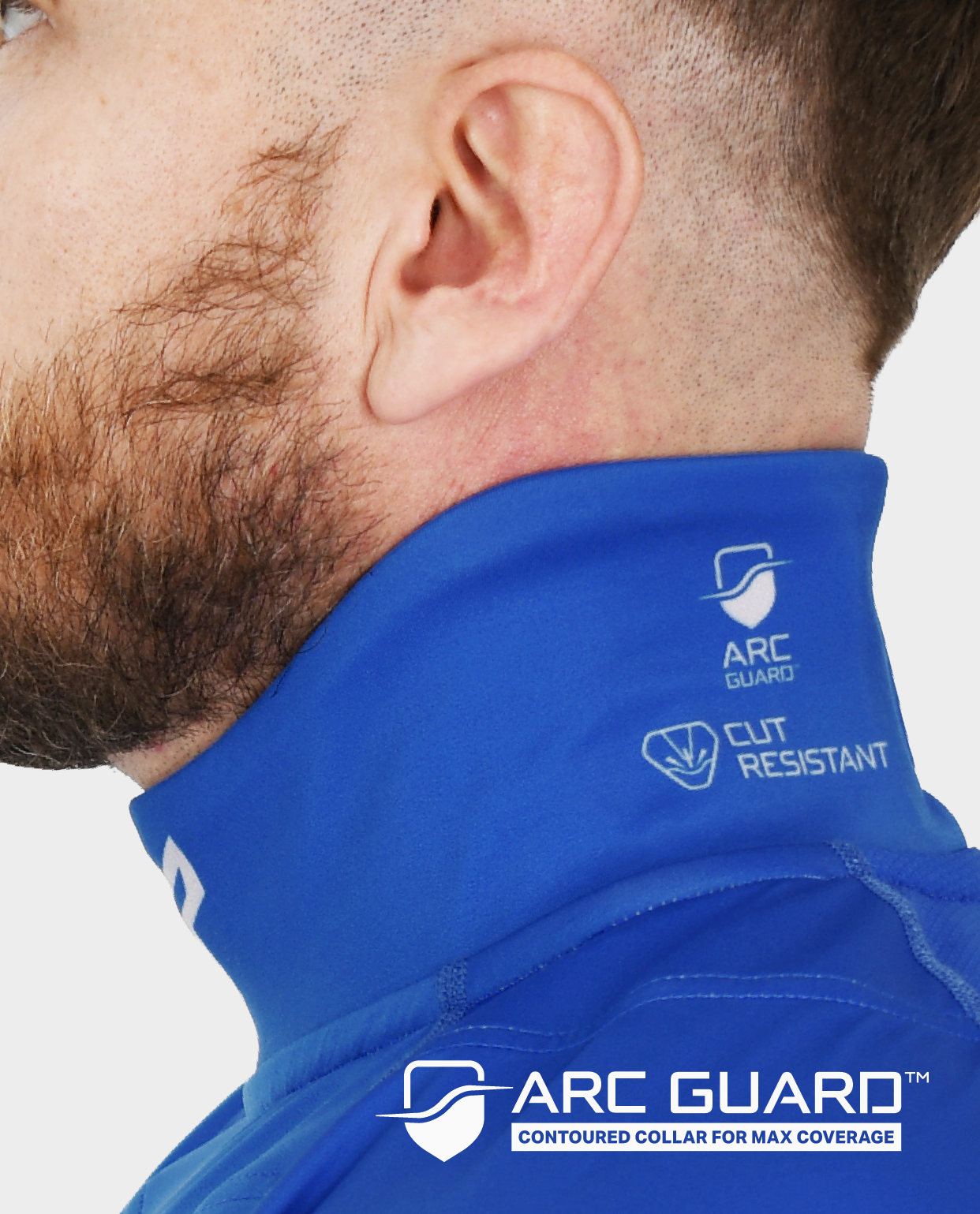 BG 2.0 LS NECK GUARD SHIRT - TEAM ROYAL