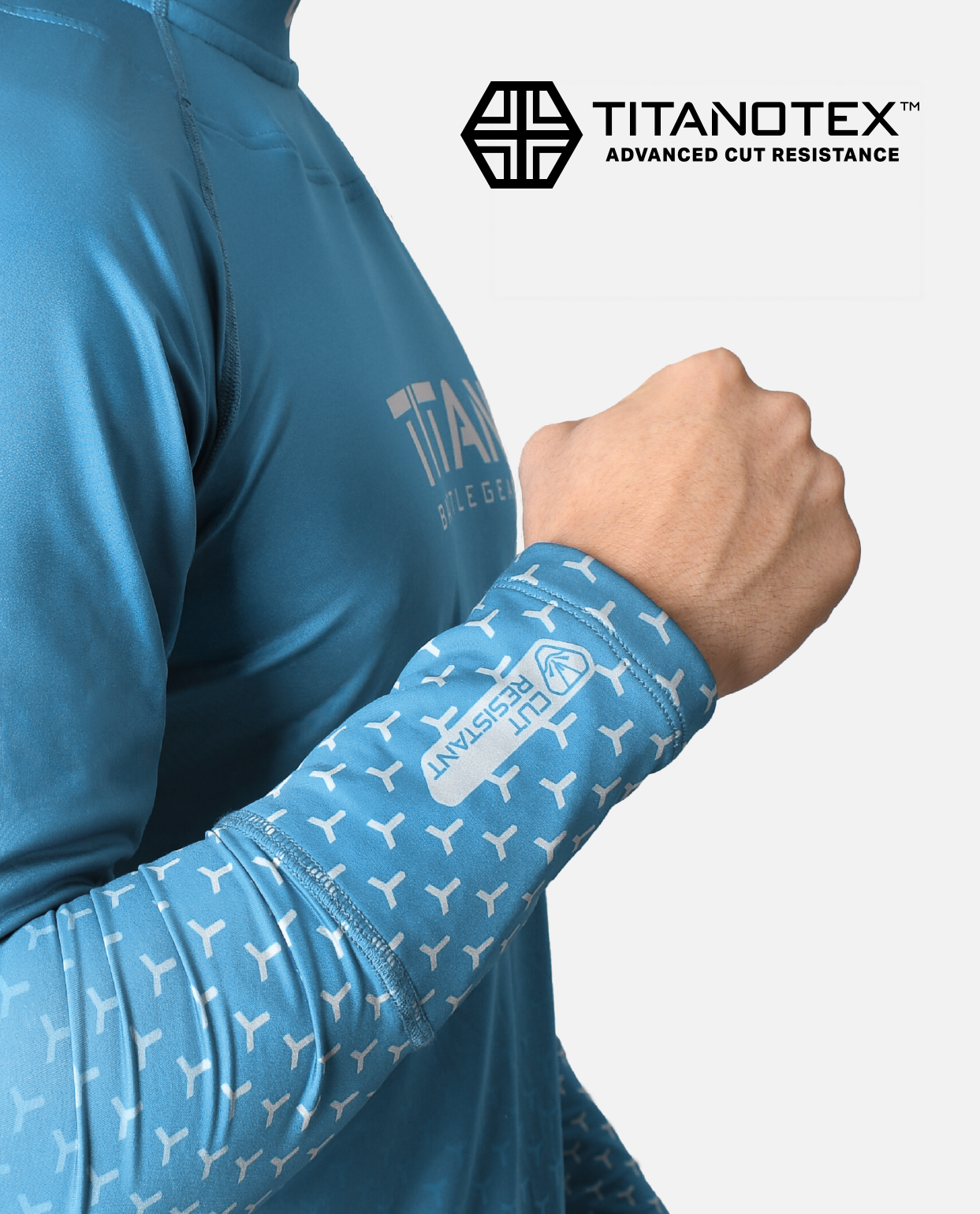 BG 2.0 LS NECK GUARD SHIRT - TEAM CAROLINA