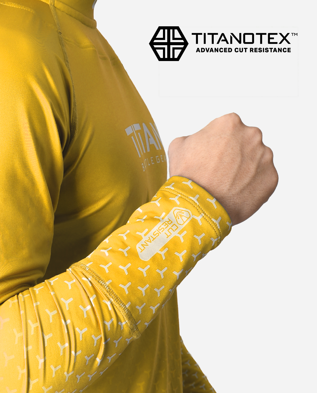CUT-RESISTANT BASELAYER - TEAM GOLD