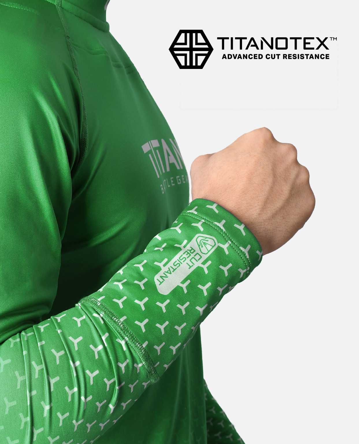 BG 2.0 LS NECK GUARD SHIRT - TEAM KELLY