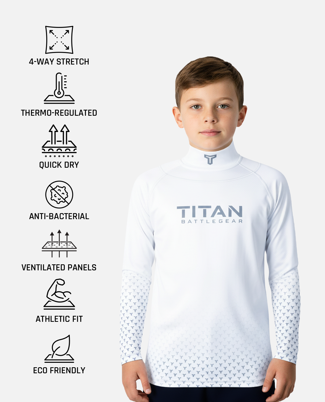 CUT-RESISTANT BASELAYER - WHITE