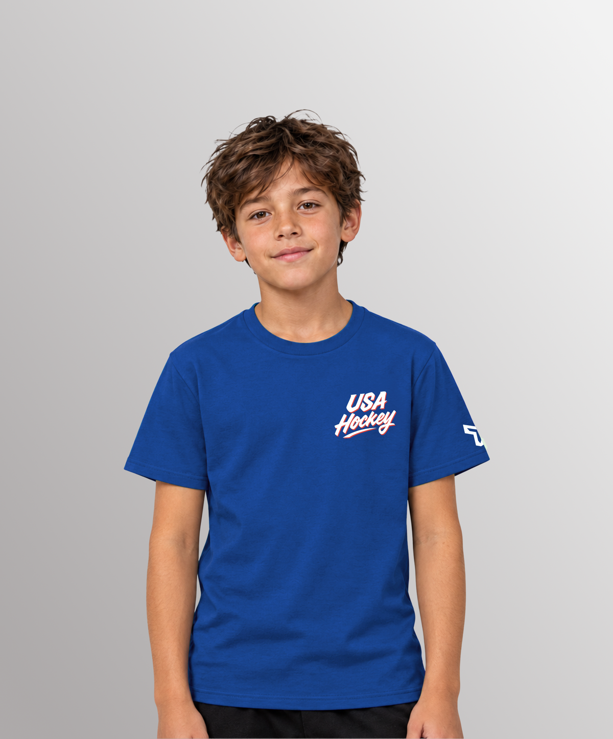 YTH FOR THE FLAG TEE - ROYAL