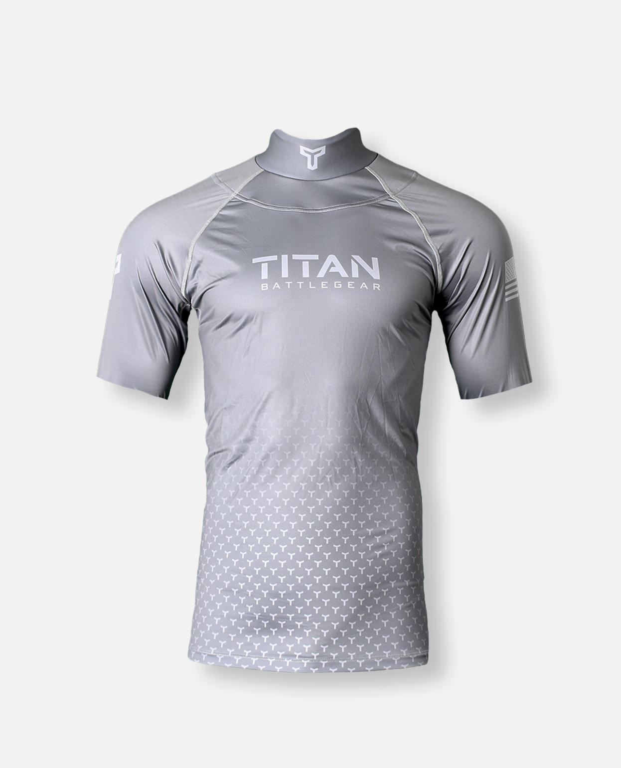 BG 2.0 SS NECK GUARD SHIRT - GRAY