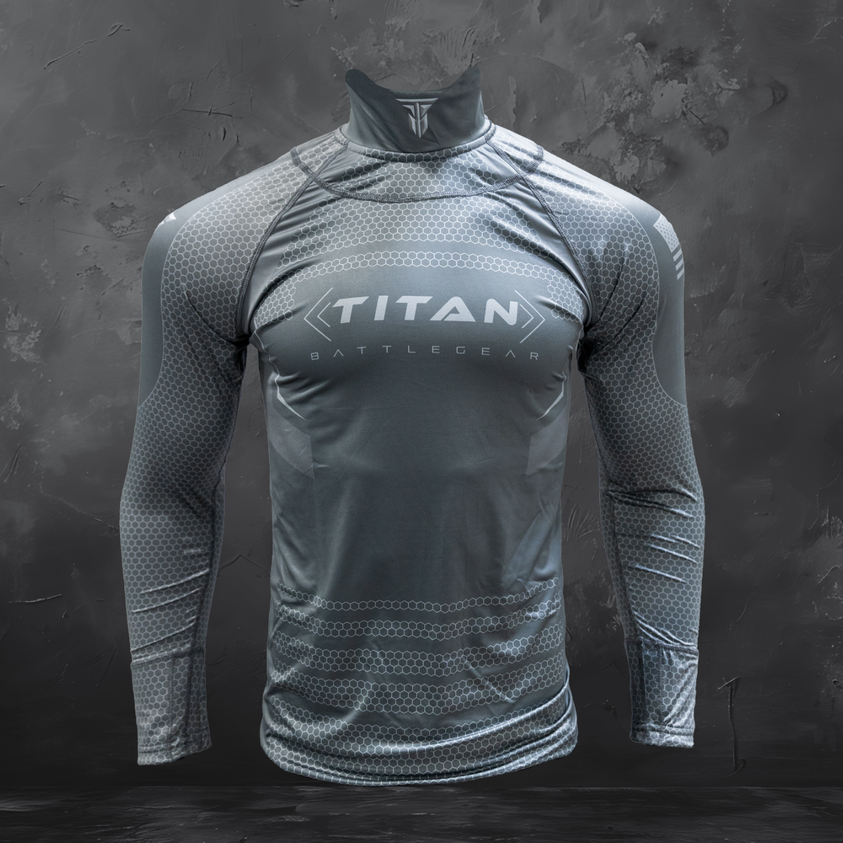 Grey Titan Battlegear Hockey Shirt - Front View