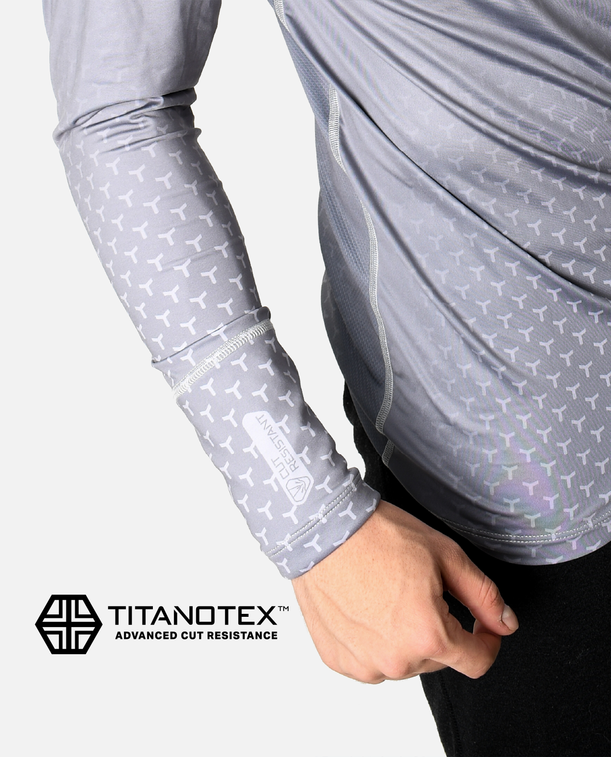 CUT-RESISTANT BASELAYER - GRAY