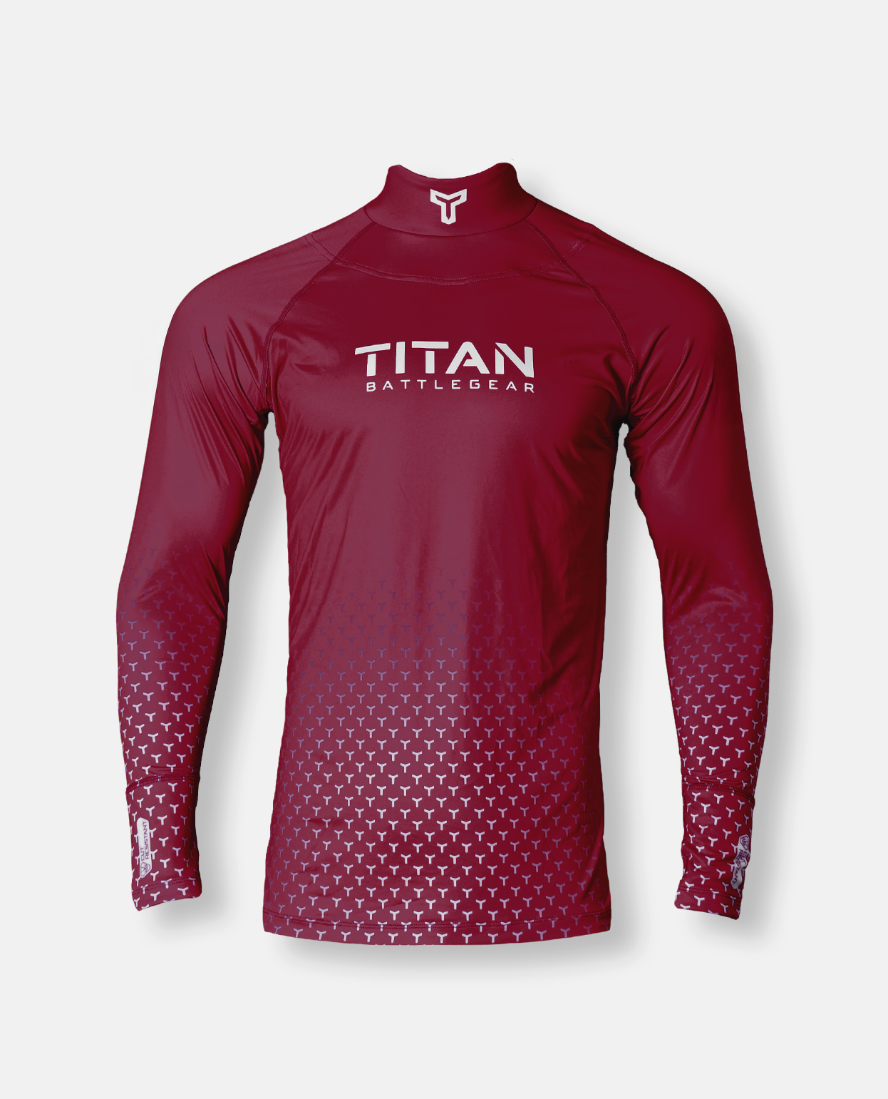 BG 2.0 LS NECK GUARD SHIRT - TEAM MAROON
