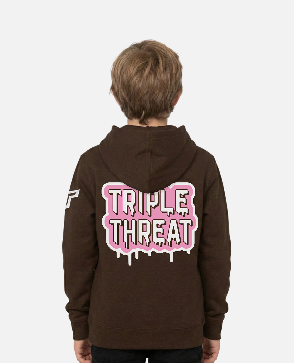 YTH Triple Threat Hoodie - Brown
