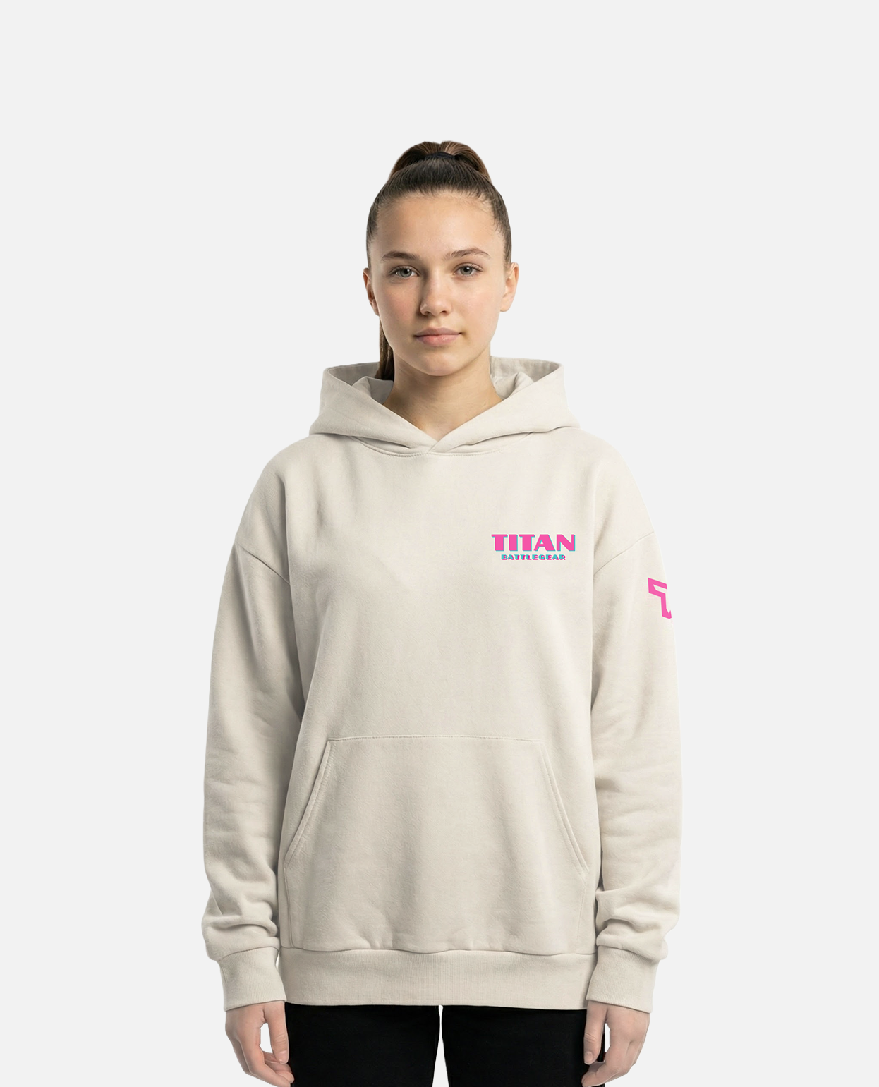 SR P&P Deco Hoodie - Bone