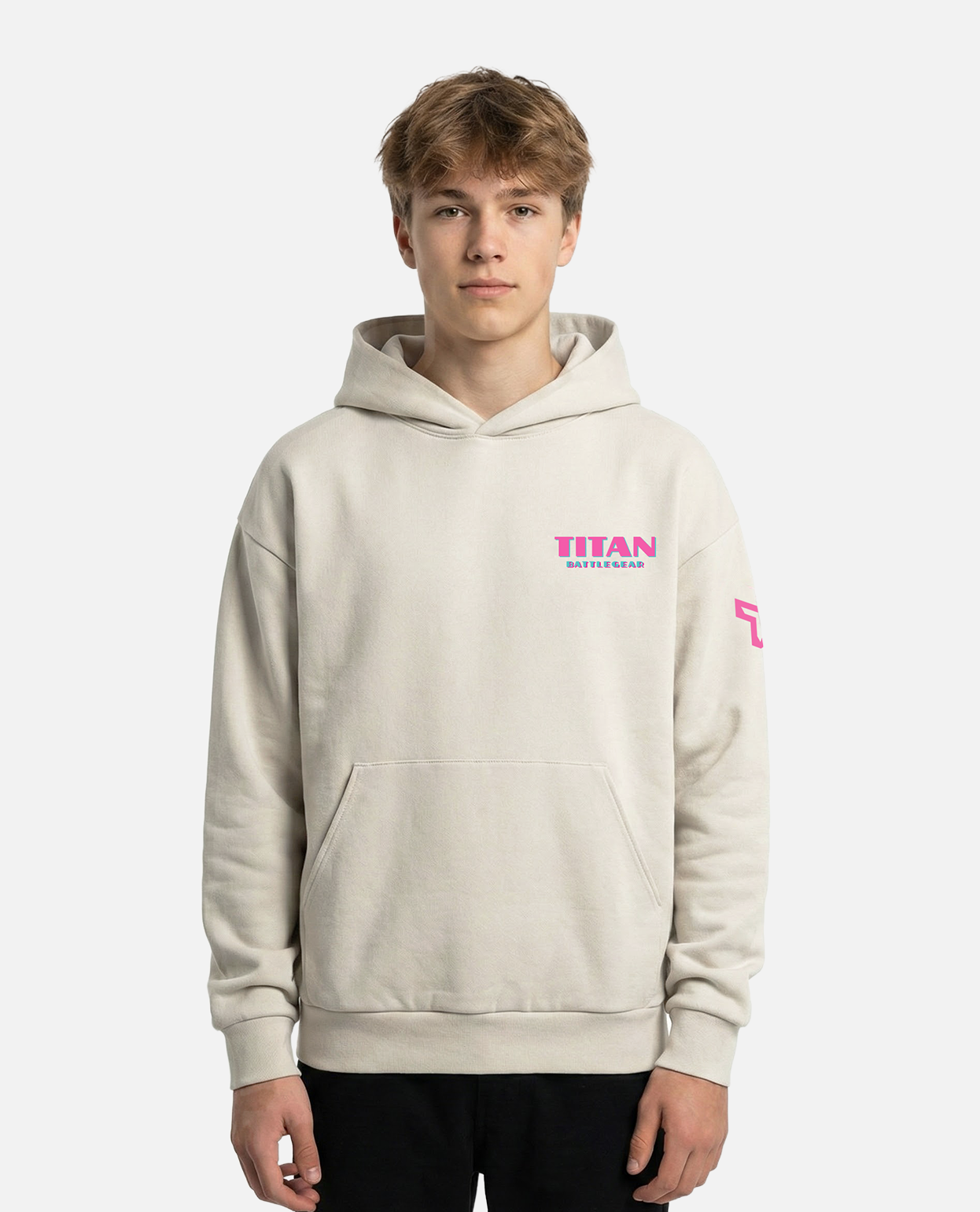 SR P&P Deco Hoodie - Bone