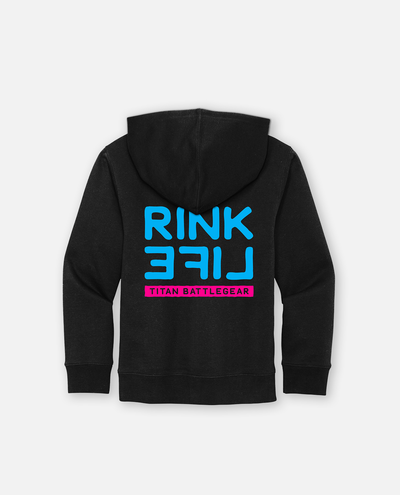 YTH RL STACK HOODIE - BLACK