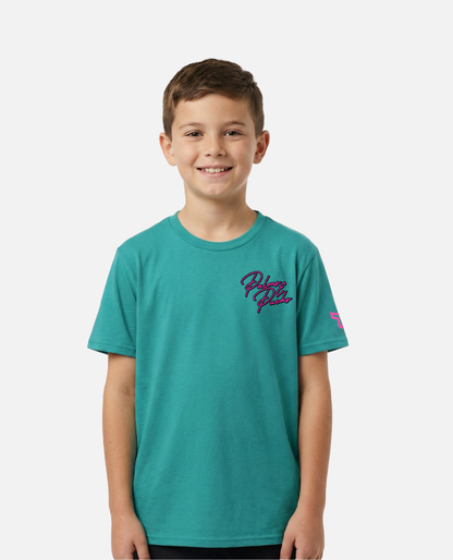 YTH P&P Retro Tee - Turquoise