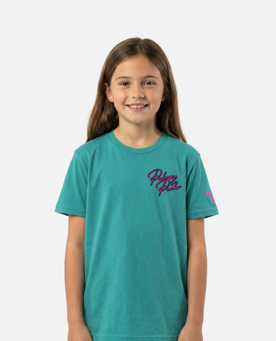 YTH P&P Retro Tee - Turquoise