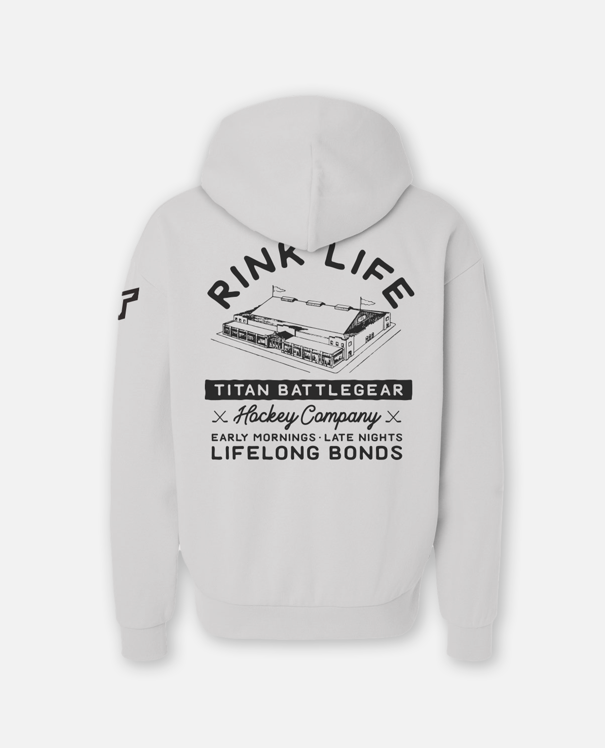 SR Rink Life Rink Hoodie - Lunar Rock