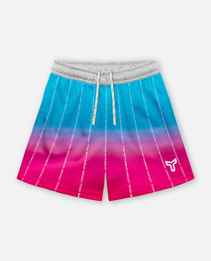 YTH Dryland Short - Arctic/Hot Pink Pinstripes