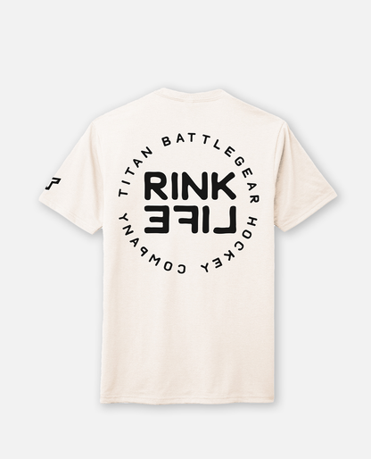 SR RL Circle Tee - Bone