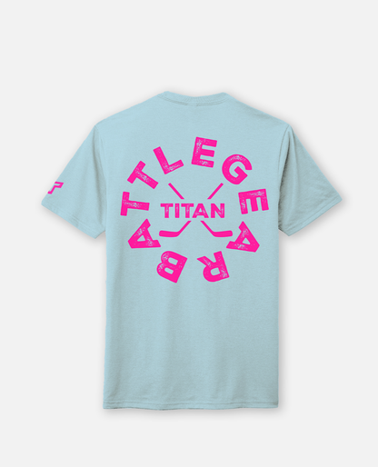 SR Brand Loop Tee - Ice Blue