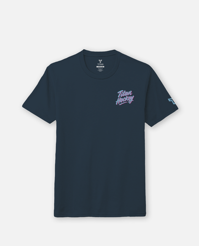 YTH Shift Tee - Navy Heather (DEFECT)
