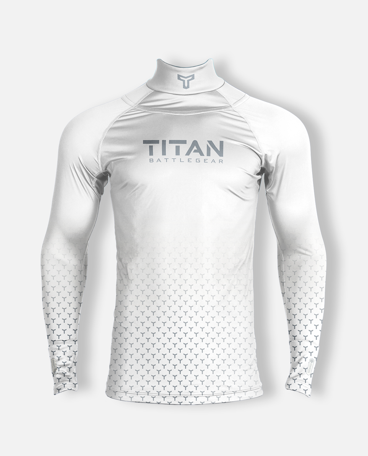 BG 2.0 LS NECK GUARD SHIRT - WHITE